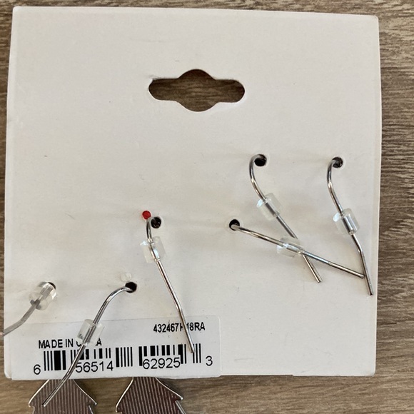 Happy Holidays Set of 3 Christmas Earrings - Picture 2 of 2